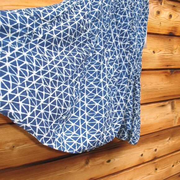 NWT Blue Batik Print Dress - Picture 5 of 11